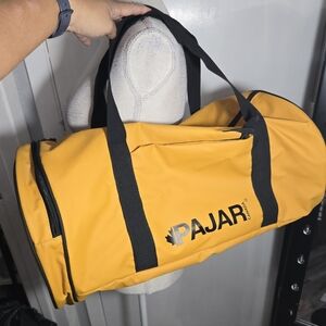 Pajar Canada Duffle Bucket Bag Large Yellow Carryall